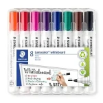 Staedtler Lumocolor / Popisovač na bielu tabuľu / sada 8 ks / šírka stopy 2-5 mm / 8 farieb (351 WP8)