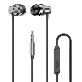 Dudao X10 PRO drôtové slúchadlá do uší čierna / s mikrofónom / 3,5 mm mini jack / kábel 1.2 m (204522)