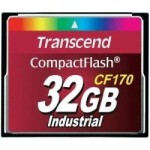 Transcend CF170 32GB / CF CARD / UDMA0-5 / MDMA0-2 / PIO0-6 / R: 90MBs / W: 60MBs (TS32GCF170)