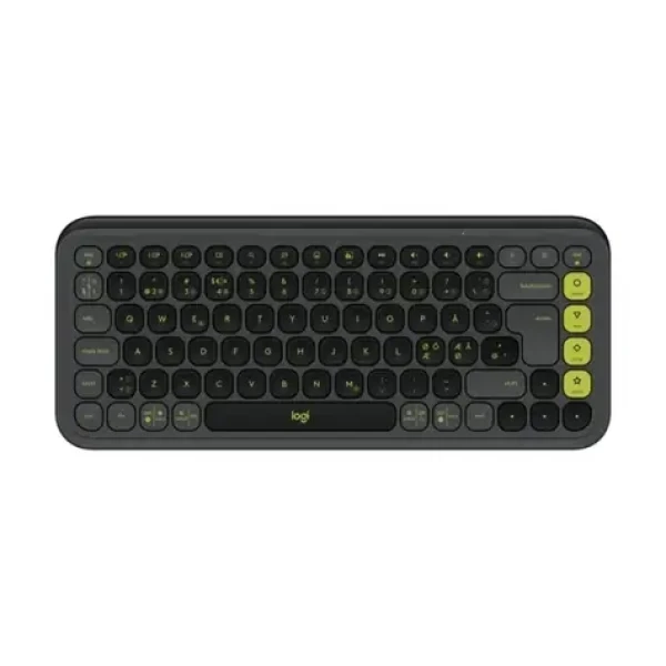 Logitech POP ICON Keys grafitová / Bezdrôtová klávesnica / Nordic (920-013273)