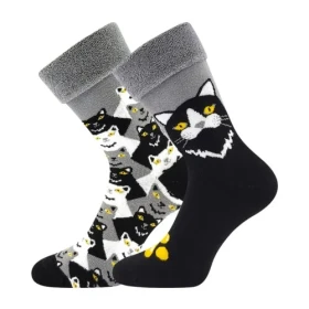 Ponožky LONKA® Lisa cat 3 páry 35-38 120575