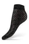 Ponožky LUREX NERO GOLD UNI