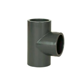 Aquaram PVC tvarovka - T-kus 90° DN=63 mm, d=75 mm, lepenie / lepenie 0216600063