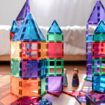 Connetix Connetix Tiles - Magnetická Stavebnica Dúhová XXL 212 ks