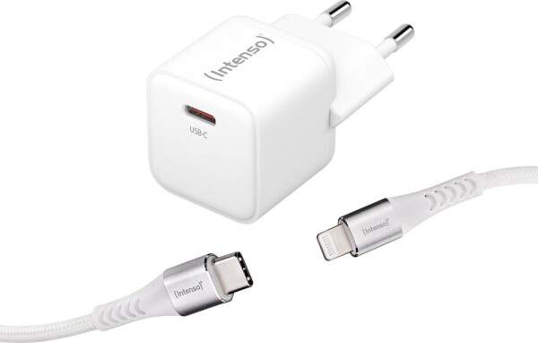 Intenso Intenso Power Adapter 30W, USB-C mit Lightning-Kabel