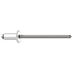 Gesipa 1433487 slepý nit (Ø x d) 4 mm x 10 mm ocel hliník hliník Blindniet Al/St 4x10mm Standard KS 5,0-6,5mm 500 ks; 1433487