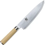 KAI SHUN CLASSIC WHITE 20 cm / Kuchársky nôž / Damašková oceľ / VG-MAX jadro / 61 HRC (DM-0706W)