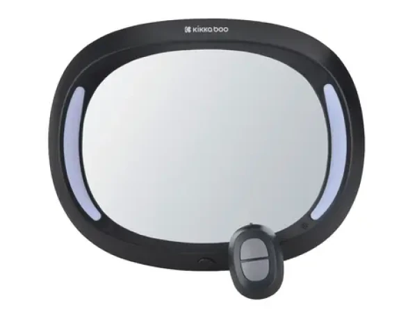 KikkaBoo Spätné zrkadlo do auta s LED svetlom (31002180002KB)
