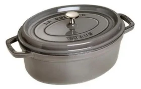 Staub La Cocotte 40500-276-0 sivá / Pekáč / Oval / 27 cm (40500-276-0)