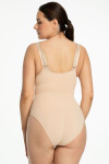 Dámske body 419 Seamless Open Beige - Julimex 2XL béžová