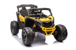 Mamido Elektrické autíčko Buggy Maverick Can-Am 4x200W 24V žlté