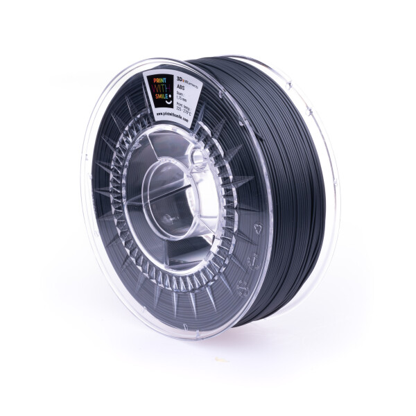 ABS filament satin black 1,75 mm Print With Smile 1 kg