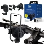 3mk Bike Holder Damper Pro / Držiak telefónu na bicykel / Tlmenie vibrácií Anti-Shock / O 20-32 mm / 5,7-7,2" / Rotácia 360°