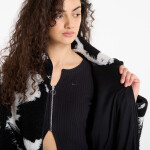 Mikina Nike Sportswear Women's Oversized High-Pile Fleece Top Black/ Black/ Sail S