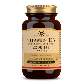 Solgar Vitamin D3 2200 IU 50 tob.