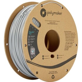 Polymaker PA02003 PolyLite vlákno pre 3D tlačiarne PLA plast 1.75 mm 1000 g sivá 1 ks; PA02003