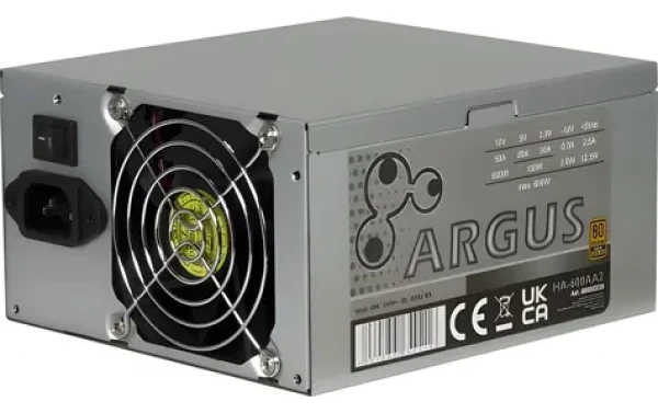 Inter-tech HA-600AA2 strieborná / Počítačový zdroj / 600 W / 80 PLUS Gold / ATX12V 2.53 (88882239)