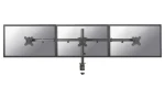 Neomounts FPMA-D550D3BLACK / držiak pre 3 monitory / veľkosť 10 "-27" / 75x75 - 100x100 / nosnosť 7 kg (FPMA-D550D3BLACK)