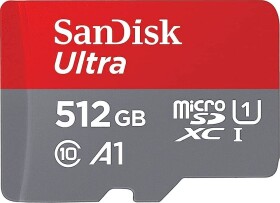 SanDisk MicroSDXC Class 10 512GB SDSQUNR-512G-GN6TA