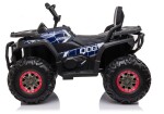 Mamido Detská elektrická štvorkolka 4x4 Spyder lakovaná modrá