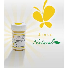 Farba v prášku Natural Line prírodná (žltá) 5 g - Vola colori - Vola colori