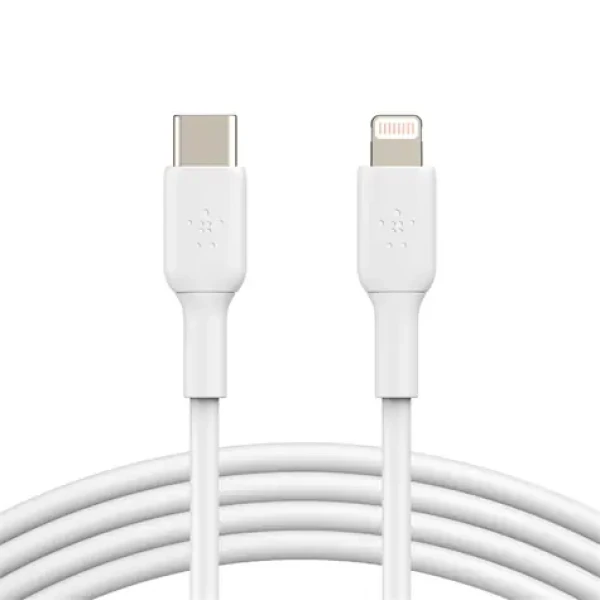 BELKIN CAA003bt1MWH kábel USB-C na Lighting biela / 1m (CAA003bt1MWH)