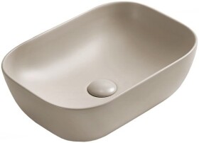 MEXEN - Rita umývadlo na dosku 45 x 32, béžová mat 21084566