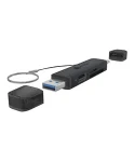 Icy Box IB-CR203-CU3 čierna / Externá čítačka pamäťových kariet / USB-A USB-C 3.2 Gen 1 (61179)