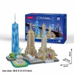 CubicFun 3D Puzzle CityLine - New York City