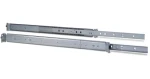 Inter-tech 18" 455 mm strieborná / Teleskopické lyžiny / 19" rack / hĺbka 500-800 mm / nosnosť 30 kg (88887220)