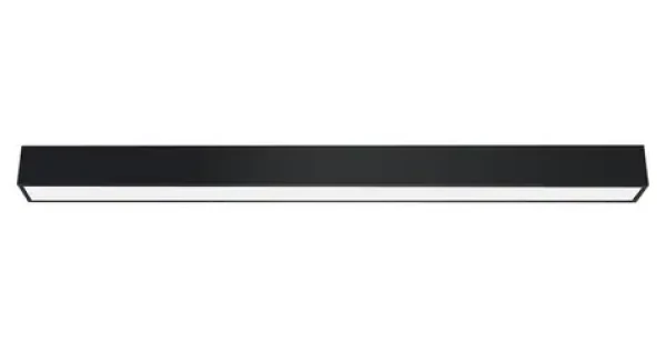 Immax NEO LITE LUNGO SMART čierna / Stropné svietidlo / 120 cm / 38 W / 2882 lm / BEACON / Wi-Fi / TUYA (07256L)
