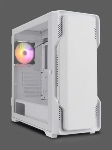 Nanoxia DS-9G-W biela / Počítačová skriňa / Midi Tower / ARGB / USB-C / tvrdené sklo (DS-9G-W)