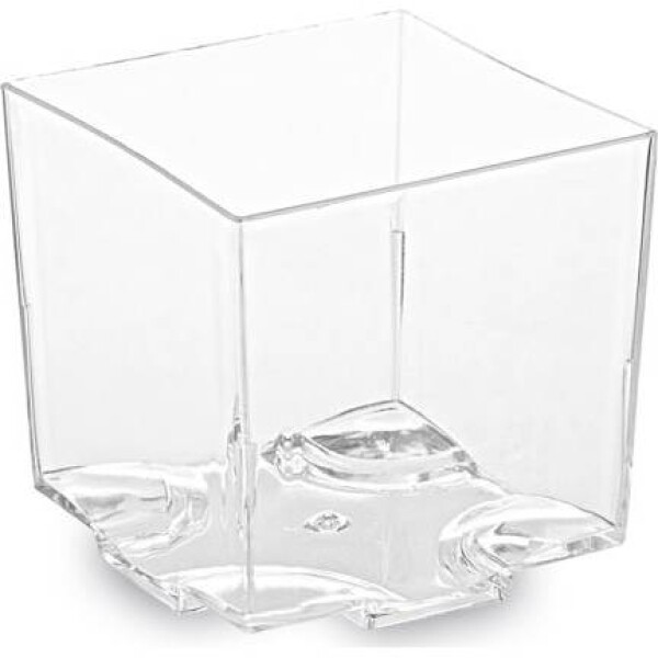 Fingerfood pohár PS hranatý čirý 44x44x43mm 65ml - 20ks - Wimex - Wimex
