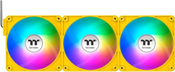 Thermaltake CT140 EX ARGB Sync 3-pack Žltý (CL-F217-PL14BB-A)