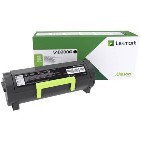 Lexmark MS317 MS417 MS517 MS617 MX317 MX417 MX517 MX617 vratný toner originál čierna Maximálny rozsah stárnek 2500 Seiten; 51B2000