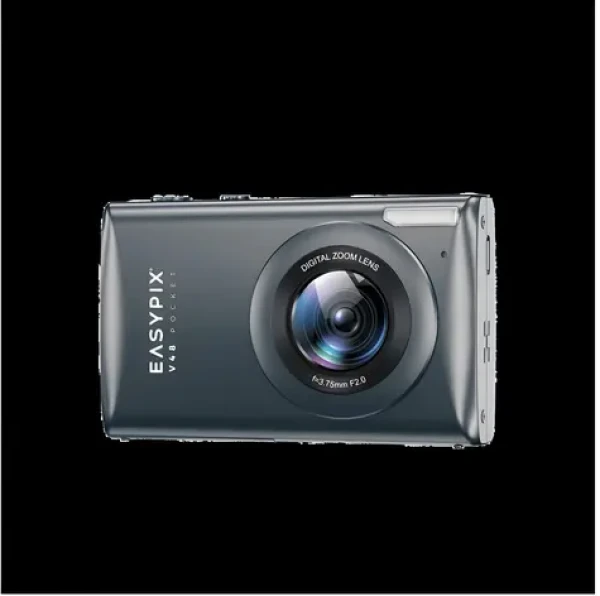 EasyPix V48 Pocket antracitová / Digitálny kompaktný fotoaparát (20212)