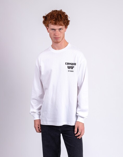 Carhartt WIP L/S Better Dreams T-Shirt White M