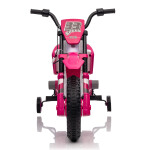 Mamido Mamido Detská elektrická motorka XMX616 ružová | EVA kolesá | 12V 7Ah