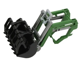 Bruder Čelný nakladač pre traktory John Deere 6920 zelená
