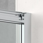 Sprchové dvere 140 cm, bezbariérový vstup, SAT TEX BB SATTEXDBB140CRT SATTEXDBB140CRT