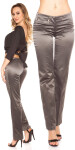 Sexy KouCla Hose with sequins and glitter CAPPUCCINO 38