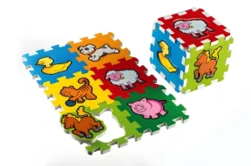 TEDDIES Penové puzzle Moje prvé zvieratká