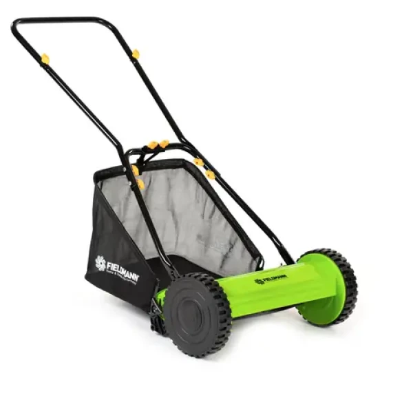 Fieldmann FZR 1010 / Vretenová kosačka / Záber 40 cm / kosenie 14 - 47 mm / 5 nožov / kôš 27 l (50001618)