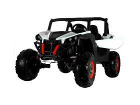 Mamido Detské elektrické auto Buggy SuperStar 4x4 biele
