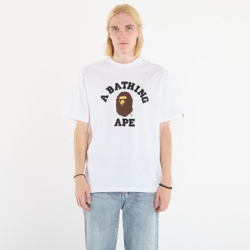 Tričko A BATHING APE College Tee UNISEX White M