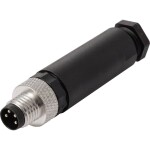 TRU COMPONENTS Vestavná zástrčka pre čidlo/aktuátor, TC-13752060, piny: 4, 1 ks; TC-13752060