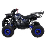 Mamido Detská benzínová štvorkolka RamiGO WILDPEAK 110CC čierno-modrá