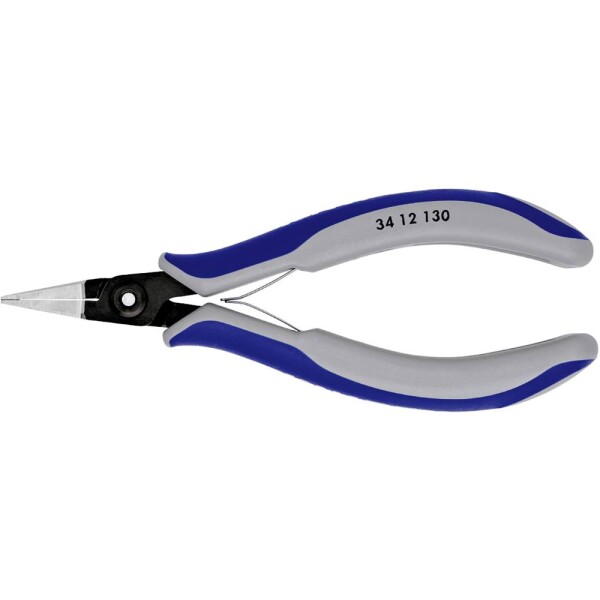 Knipex 34 12 130 pre elektroniku a jemnú mechaniku ploché kliešte rovné 135 mm; 34 12 130