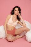 Bezšvové nohavičky Mousse Maxi peach - Julimex XS/S
