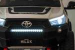 Mamido Detské elektrické autíčko Toyota Hilux 4x4 biele